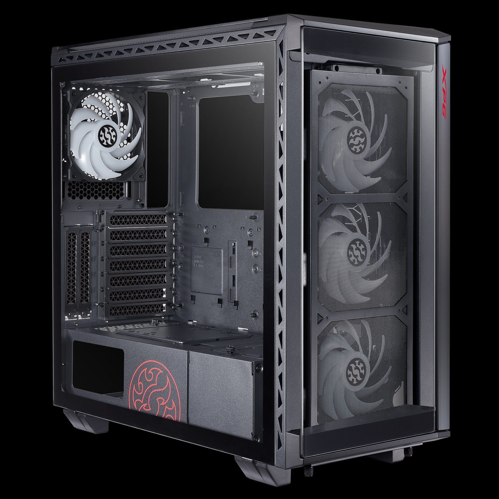 XPGBATTLECRUISERSuperMidTowerGamingCase-Black